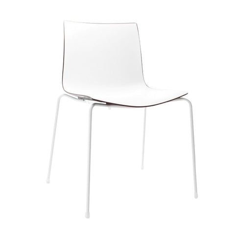 Catifa 46 0251 Chair Bicolored Frame White